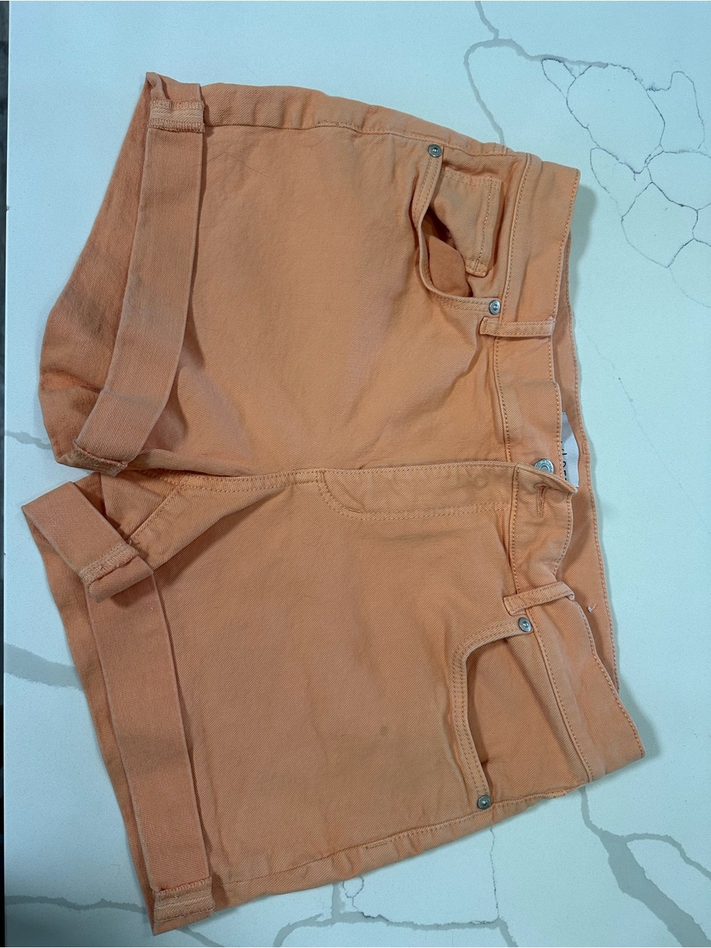 LOFT Peach Cargo Roll‑Cuff Women's Shorts